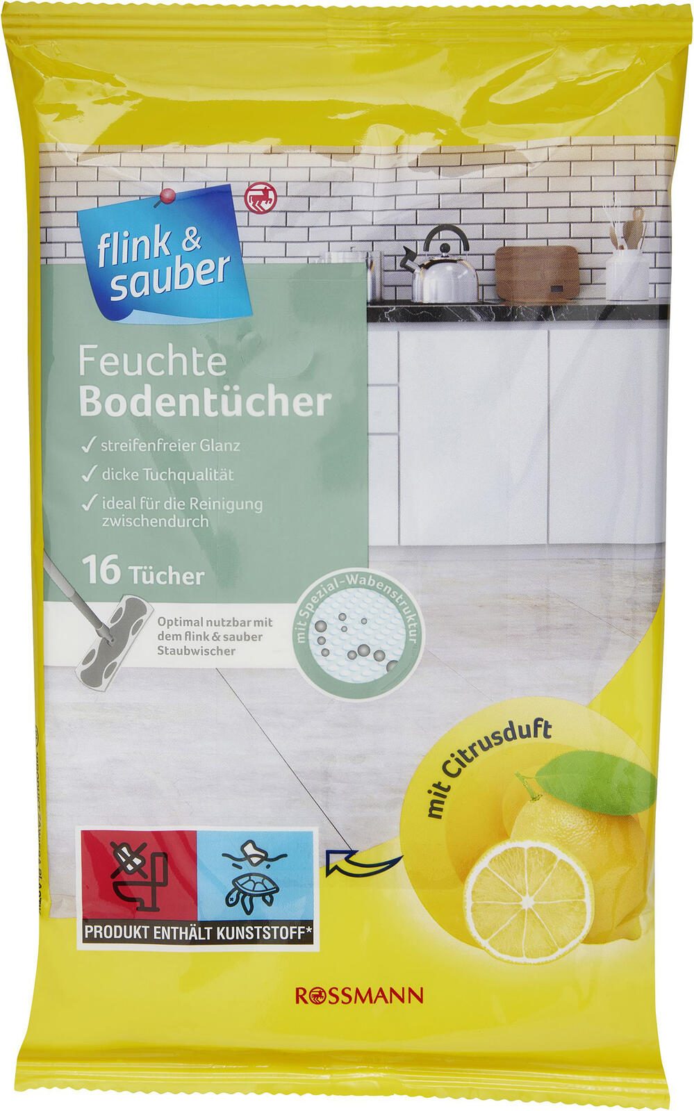 flink & sauber Bodentücher Mikrofaser 4305615908281