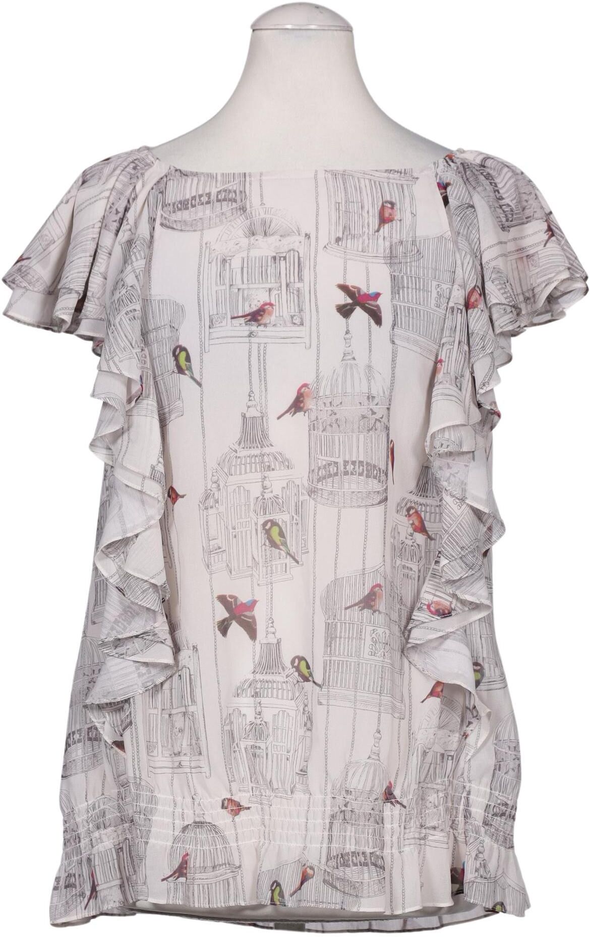 TED Baker Damen Bluse, Beige, Gr. EU 36 (Ted Baker 1), Synthetik - Second Hand