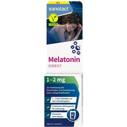 SANOTACT Melatonin DIREKT 1-2 mg Tab.Klickspender 100 St
