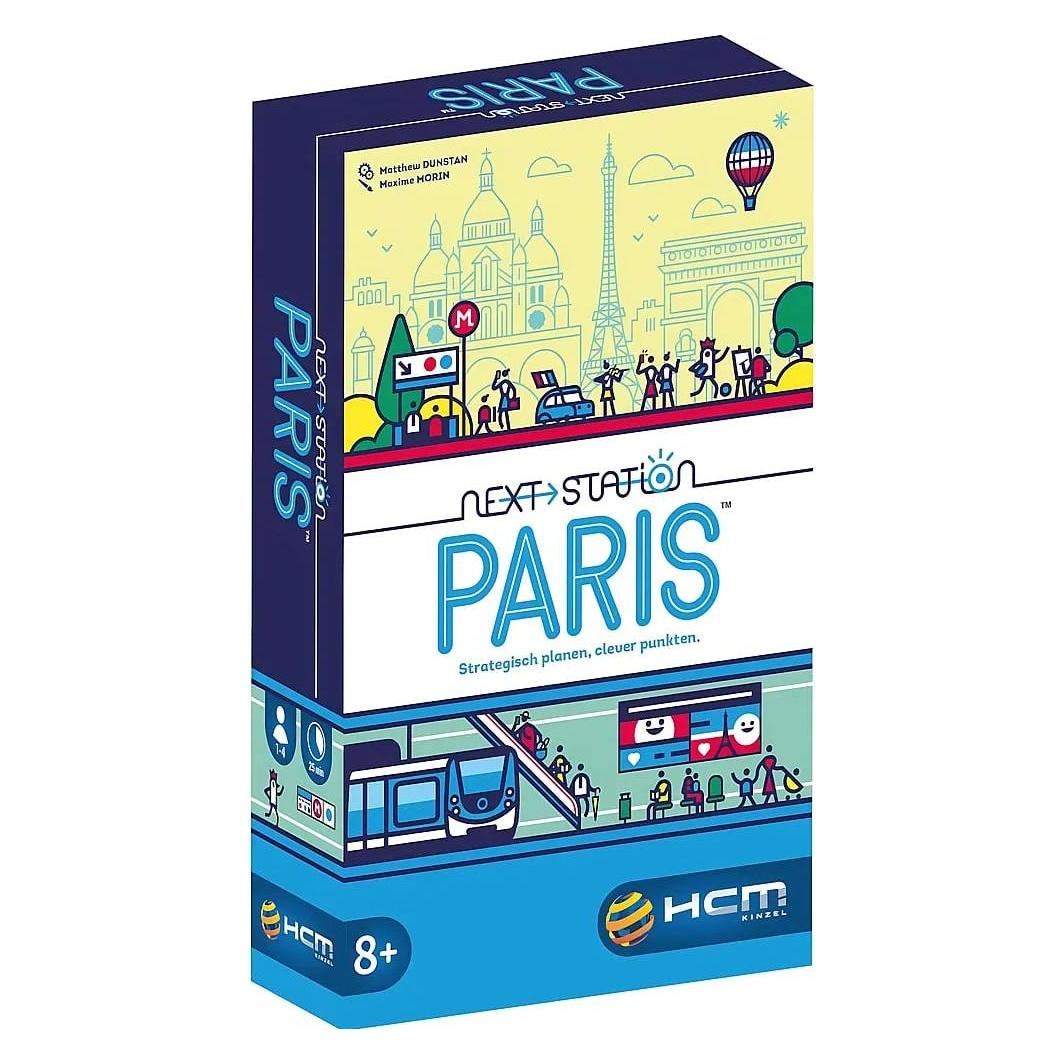 HCM Kinzel Next Station Paris (Deutsch, Englisch, Italienisch, 1 - 4 Spieler) (55223)