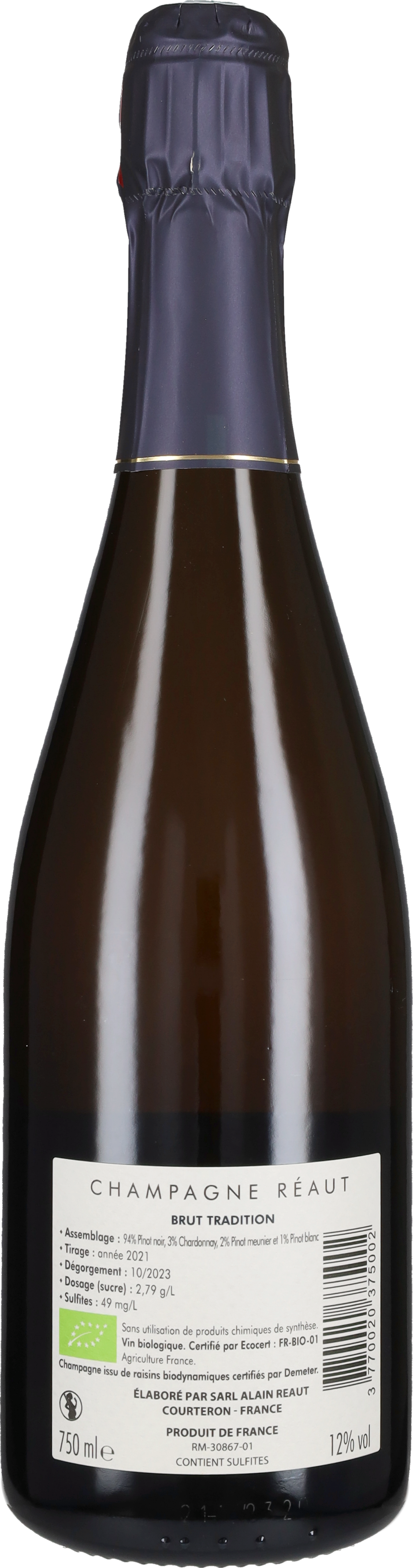 Champagne Réaut Champagne Brut Tradition Champagne Reaut