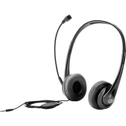 HP T1A66AA Over Ear Headset kabelgebunden Stereo Schwarz Mikrofon-Rauschunterdrückung Lautstärkeregelung Computer