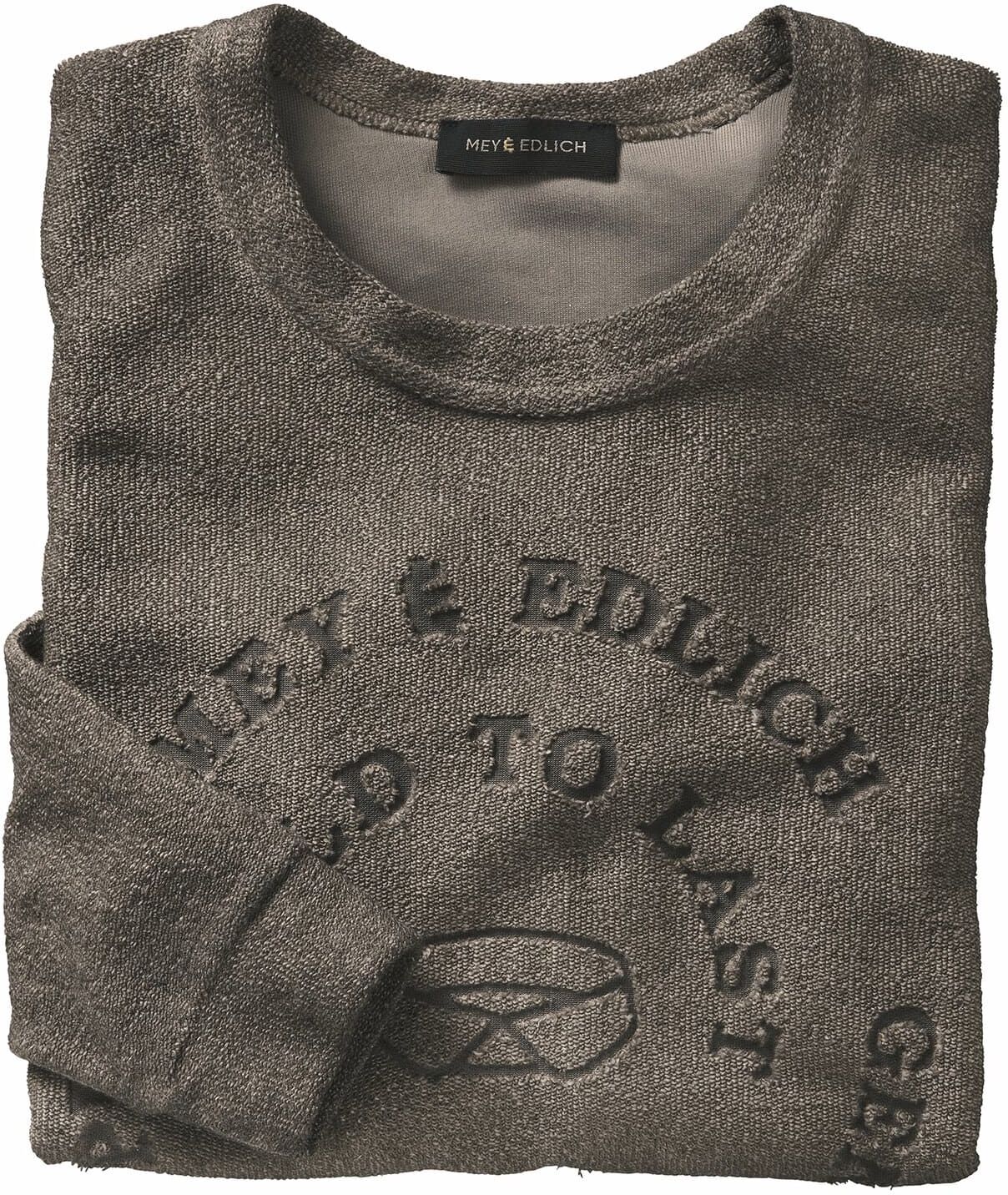 Mey & Edlich Roadtrip-Sweatshirt Grau S