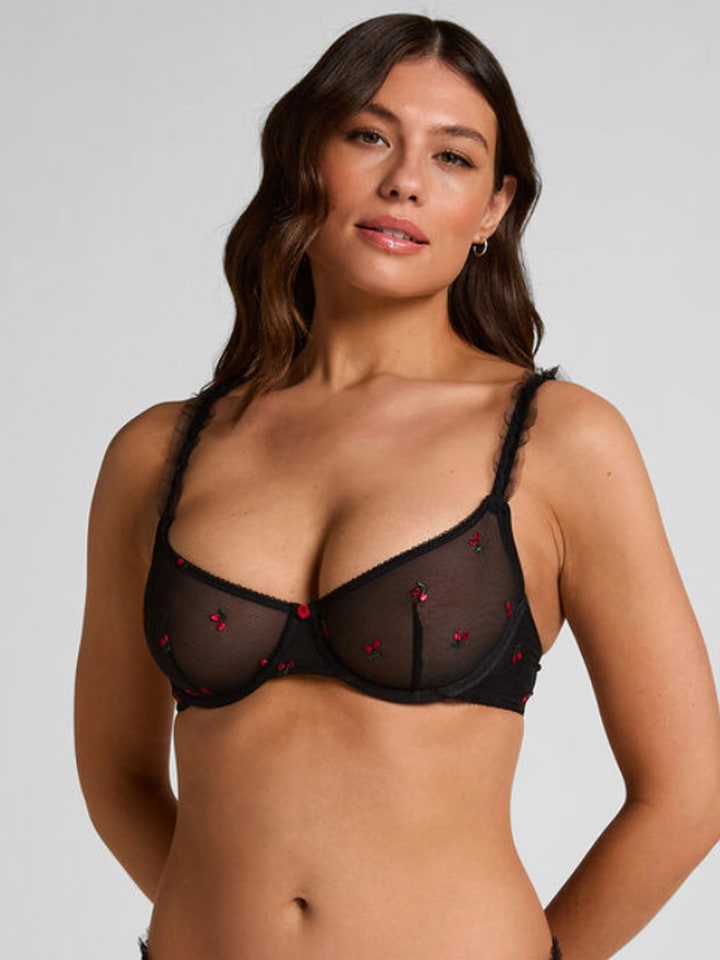 Hunkemöller Bügel-BH in Schwarz - 75C