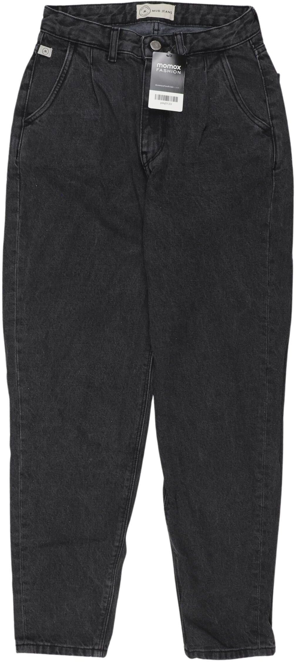 Mud Jeans Damen Jeans, Grau, Gr. W25, Baumwolle - Second Hand