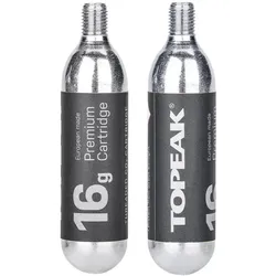 Topeak, Velopumpe Zubehör, (CO2-Ersatzkartuschen)