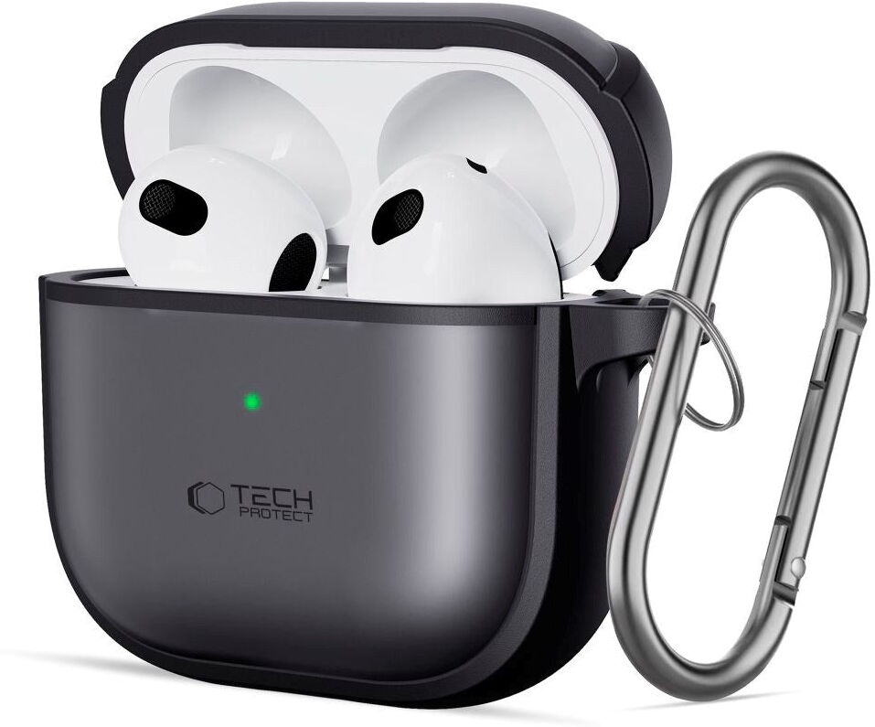 Tech-Protect MagMat Beskyttelsescover til Apple AirPods (5. & 4. Gen.) - Sort