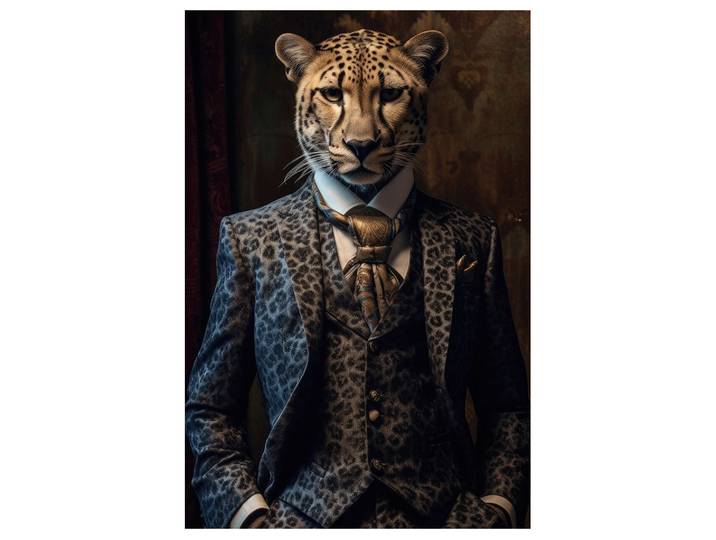 Canvas Stylish Cheetah image LAND