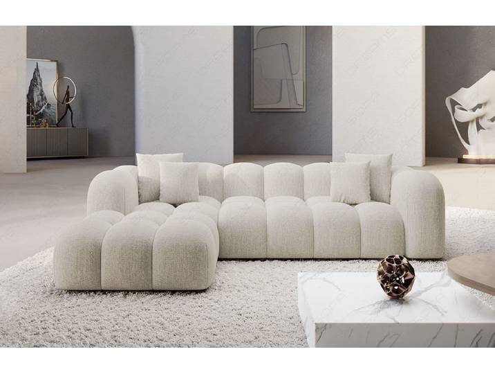 Stoff Ecksofa Formentera L-Form