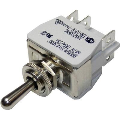APEM 647H/2 647H/2 Kippschalter 250 V/AC 10A 2 x (Ein)/Aus/(Ein) tastend/0/tastend 1St.