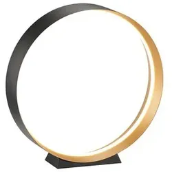 Musterring Leuchten LED-Tischleuchte Loop Metall Schwarz 45 cm