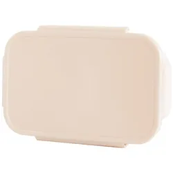 3 Sprouts Lunchbox - Sand - 22x14x6.5cm, Lunchbox, Beige