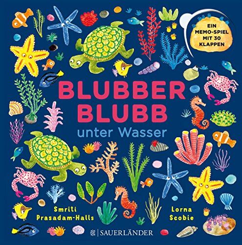 Smriti Prasadam-Halls - Blubber-Blubb unter Wasser: Ein Memospiel mit 30 Klappen - Preis vom 10.10.2026 11:48:34 h