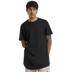 Urban Classics Herren T-Shirt SHAPED LONG - Regular Fit - 00697 fire red - M