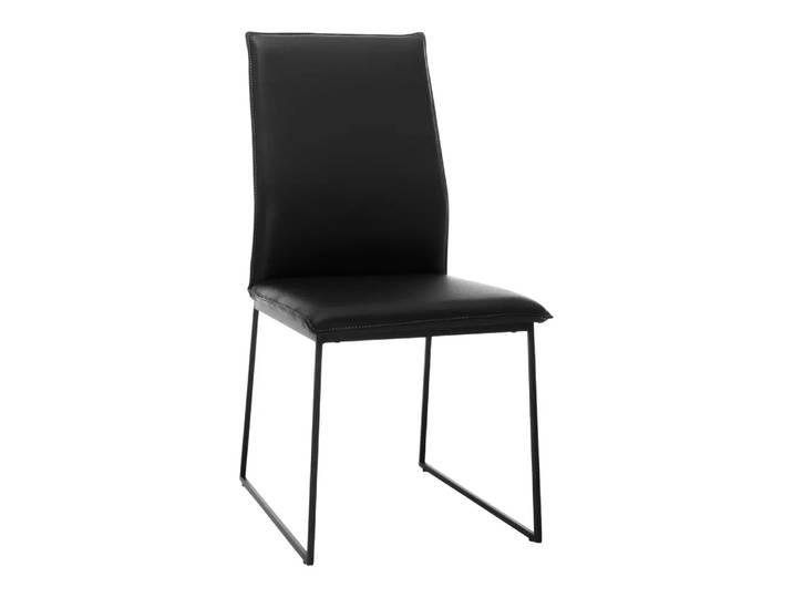 Stuhl Magic, Johann Jakob, schwarz, Leder