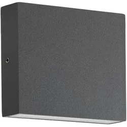 CMD, Gartenbeleuchtung, LED Wandaussenleuchte 2x3W Warmweiss IP54 Anthrazit CMD-9060 (442 lm, IP54)