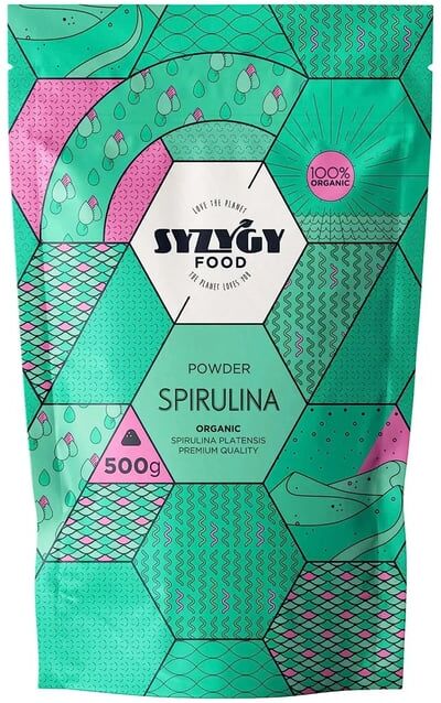 Syzygy Spirulina Em Pó Biológica 500g