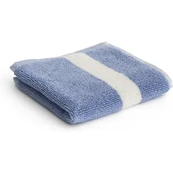 Stripe Gesichtshandtuch gestreift 30 x 30 cm, blau