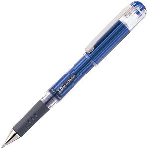 Pentel Gelschreiber Hybrid Gel Grip DX, K230, Strichbreite 0,5 mm, Schreibfarbe blau
