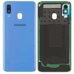 Samsung Battery Cover für A405F Galaxy A40 - blue (Samsung Galaxy A40), Smartphone Hülle, Blau