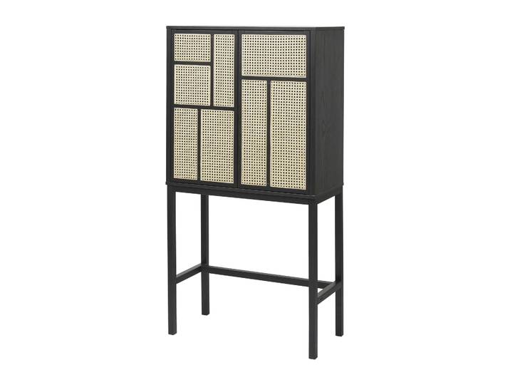 Design House Stockholm Air Vitrine Schwarz, Rattan