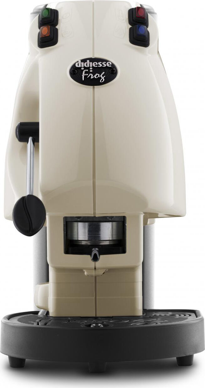 didiesse F001 Frog Revolution - Macchina Caffè Espresso Manuale Sistema Di Ricarica Cialde Ese Colore Avorio