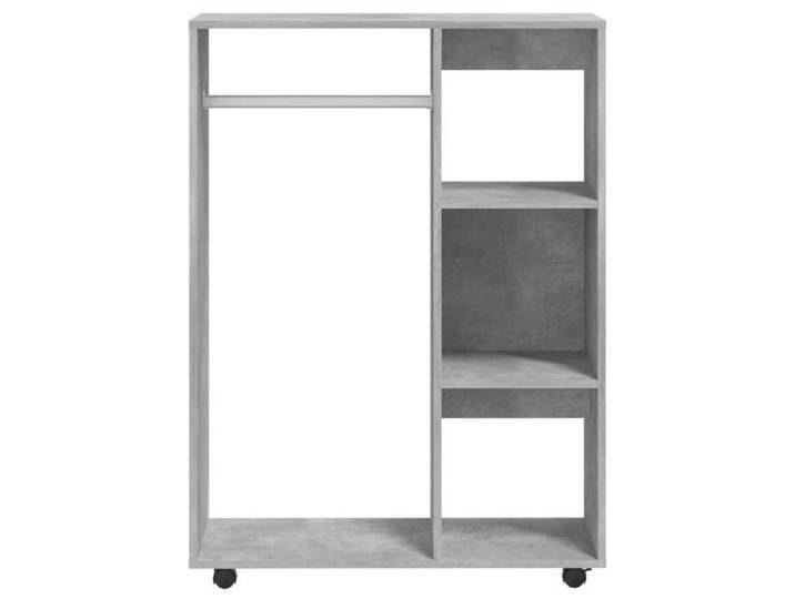 Promotion mai  * Garde-robe - Armoire de chambre - Porte-vetement - Gris béton 80x40x110 cm EU10293808517