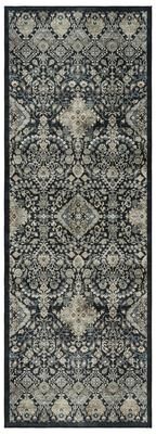 Gertmenian Crystal Print Washable Digital Printed Flat Pile Polyester Slip Resistant Area Rug Collection