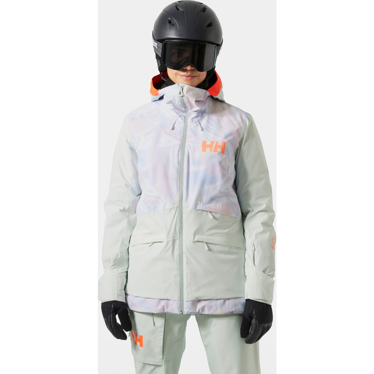 Helly Hansen W Powchaser 2.0 Jacket reflections aop (687) S 65923_687-S