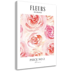 WANDBILD blumen in frankreich