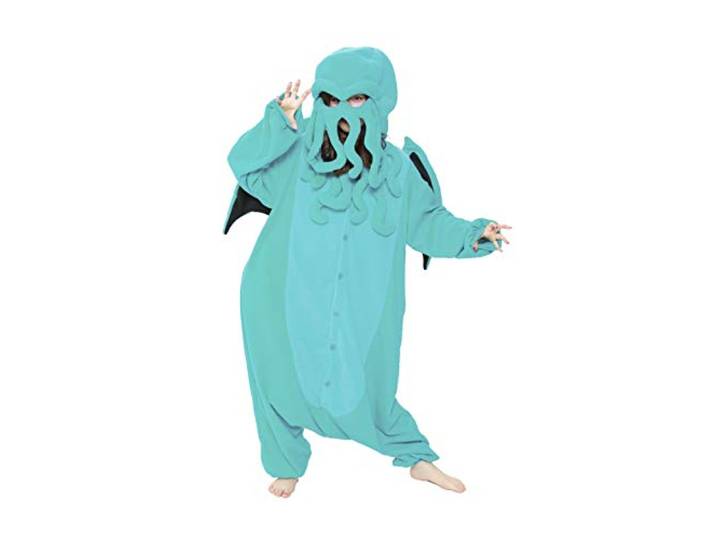 Cthulhu Onesie Kigurumi Verkleedkleding SAZAC Kigurumi Volwassenen & Kinderen Halloween & Carnaval XL (170-195 cm)