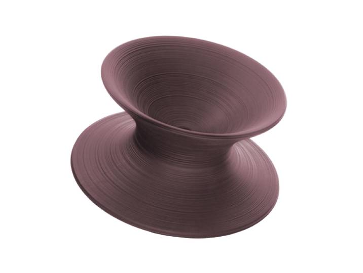 MAGIS fauteuil tournant SPUN (Violet foncé - Polyéthylène)