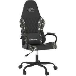 vidaXL Cormenor, Gaming Stuhl, Schwarz