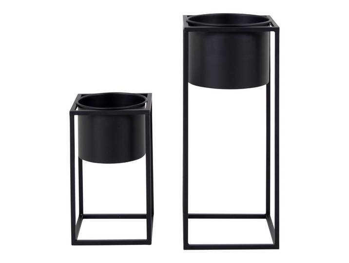 ÜBERTOPF-SET Marla Schwarz 2-teilig