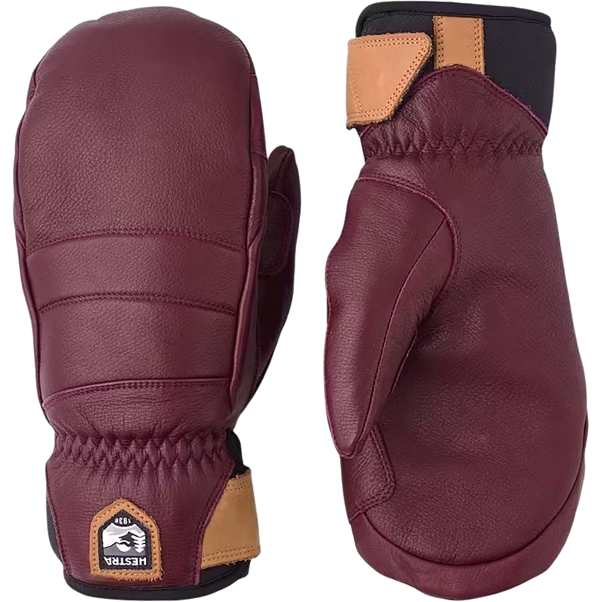 Hestra Fall Line Damen Fäustlinge rot Größe 6 Trekking Wasserabweisend Wasserabweisend