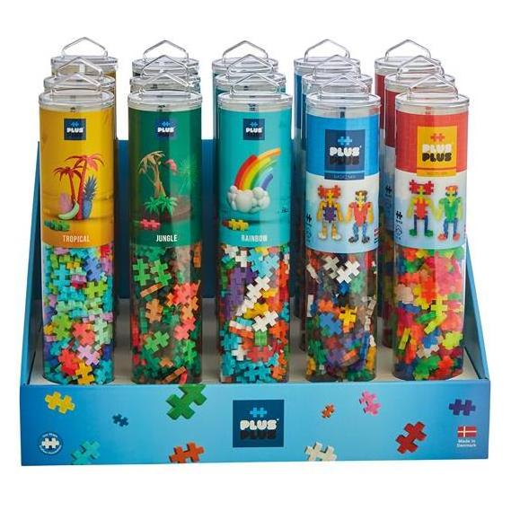 Plus-Plus Display Kreativ Bausteine Bunt (014-7281)