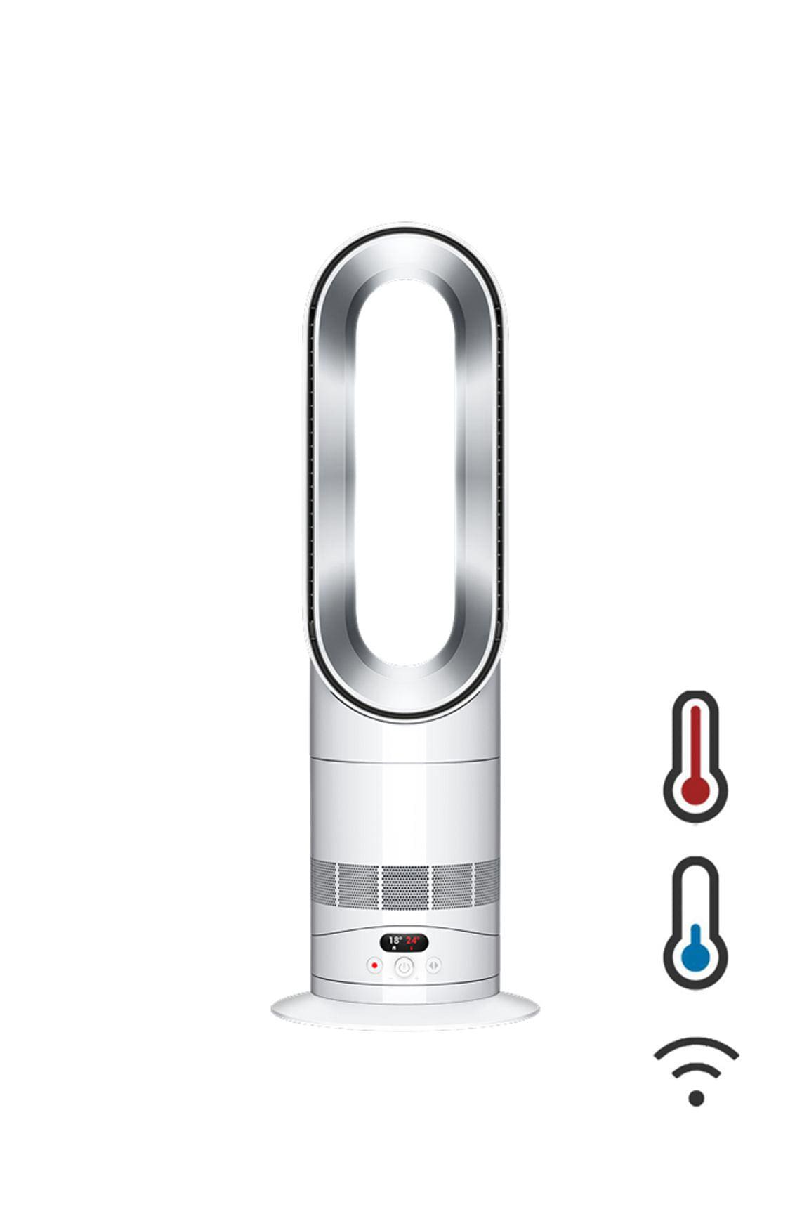 Dyson AM15 Hot+Cool HF1 Luftreiniger Weiss-Silber 586340-01