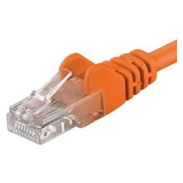 PremiumCord Patch cable UTP RJ45-RJ45 level CAT6, 0.5m, orange (UTP, CAT6, 0.50 m) (8592220015893)