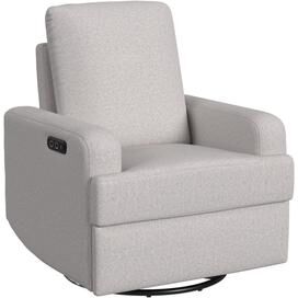 Westwood Design Trey Power Glider Recliner, Stormy Grey
