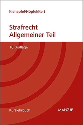 Diethelm Kienapfel - Grundriss des Strafrechts Allgemeiner Teil: broschiert (Kurzlehrbuch) - Preis vom 10.10.2026 11:48:34 h