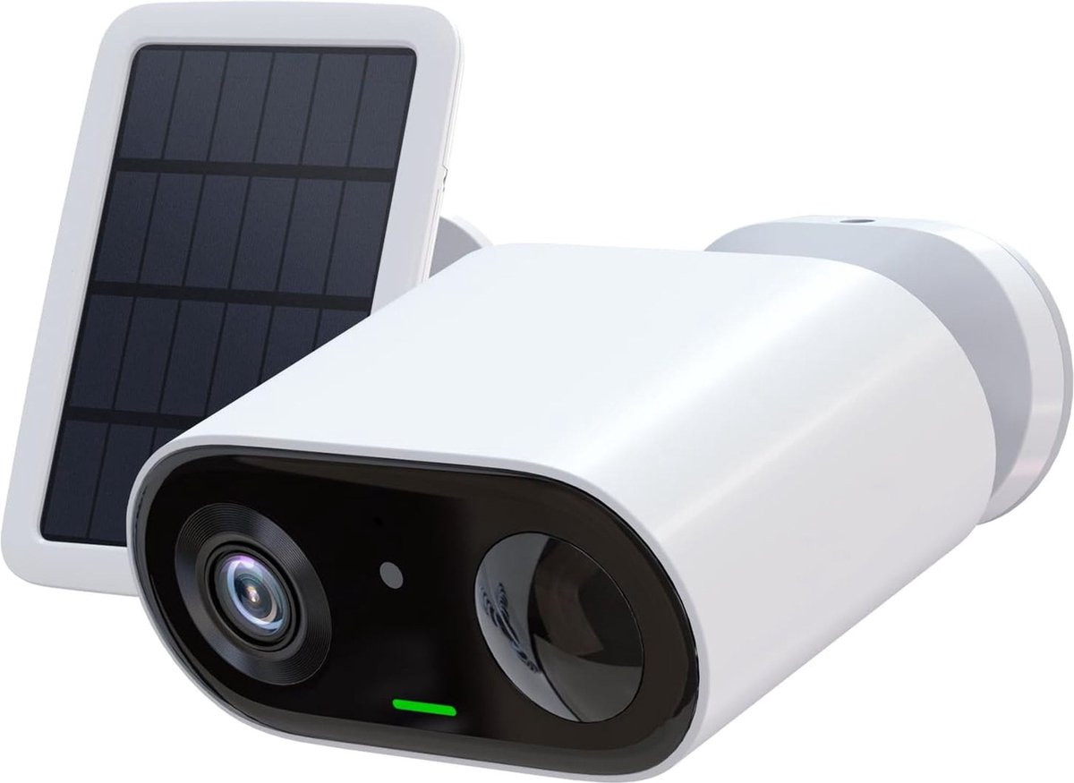 DailySuppliess® Draadloze Beveiligingscamera voor Binnen en Buiten - Full HD - Wit