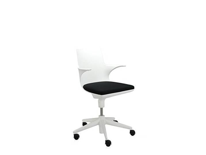 Kartell Spoon Essstühle, Weiß, 57 x 83,5 x 57 cm