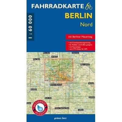 Fahrradkarte Berlin Nord, Sonstige von , Grünes Herz, 978-3-86636-264-2
