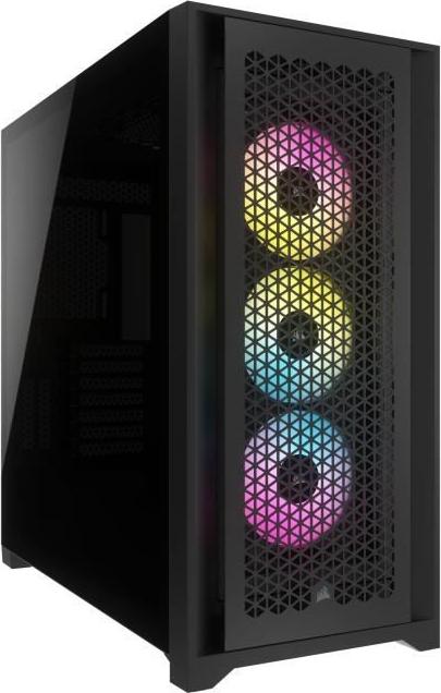 CORSAIR 5000D RS ARGB Airflow Gehäuse, Midi-Tower, Schwarz, CC-9011309-WW