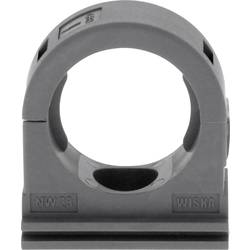 Wiska 10106935 BCC-23-BG Schlauchhalter Schwarz 25 St.
