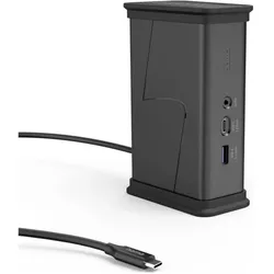 Hama Connect2Office (USB-C, 9 Ports), Dockingstation + USB Hub, Schwarz
