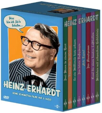 Heinz Erhardt - Heinz Erhardt Edition [8 DVDs] - Preis vom 09.10.2026 07:28:09 h