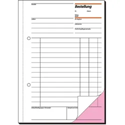 Sigel, Formular, Formularbuch Bestellung