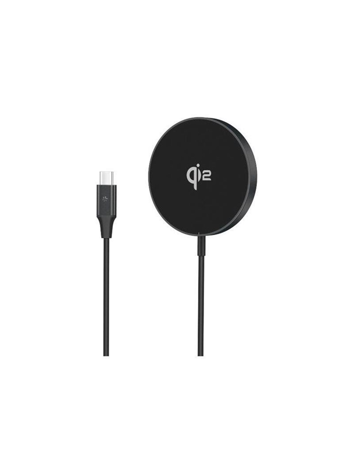 CELLY wireless charging pad - MagSafe with built-in USB-C cable maximum power Qi2 Technology - 10 watt