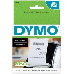 DYMO® Original Etikett für LabelWriter™ Bonrollen weiss